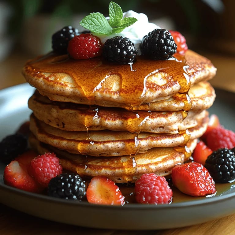 Fluffy Almond Flour Pancakes: A Delicious and Healthy Breakfast Option