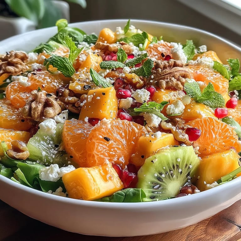 Delicious Savory Fruit Vaulverti close up showing texture and detail
