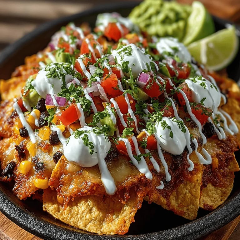 Fresh Summer Nachos Supreme: A Flavorful Delight