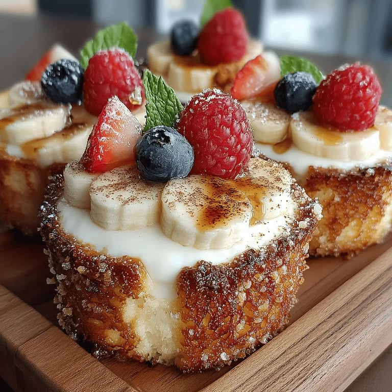 Chilled Greek Yogurt Cinnamon Toast Cups