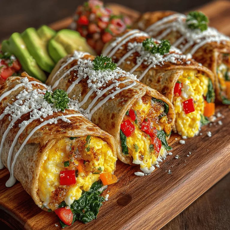 Veggie Egg Wraps Recipe: A Healthy and Flavorful Delight close up showing texture and detail