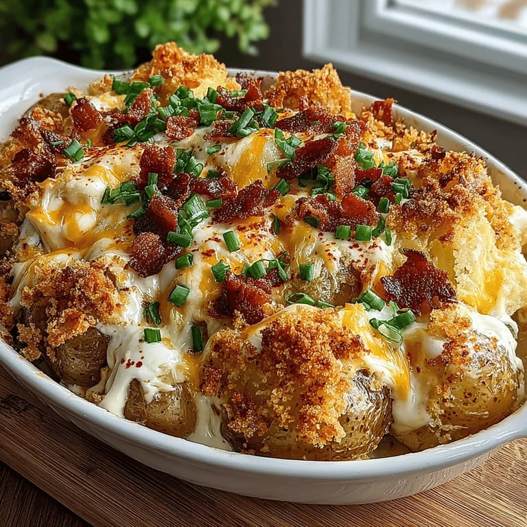 Cheesy Ranch Potato Casserole Recipe
