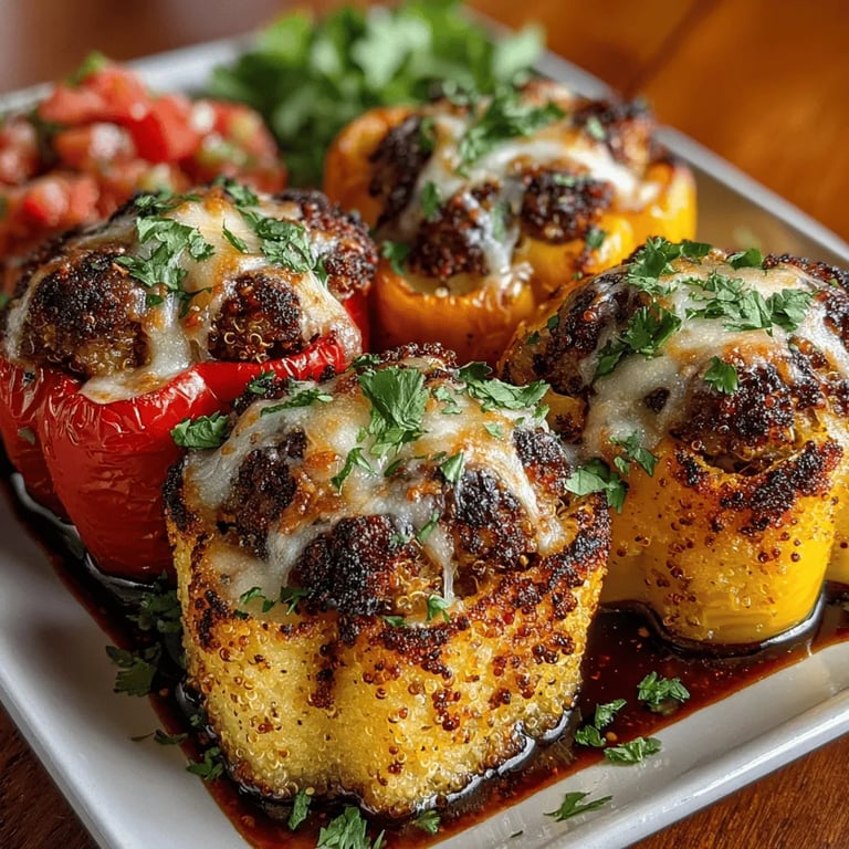 Savory Turkey-Stuffed Mini Bell Peppers: A Delightful Recipe