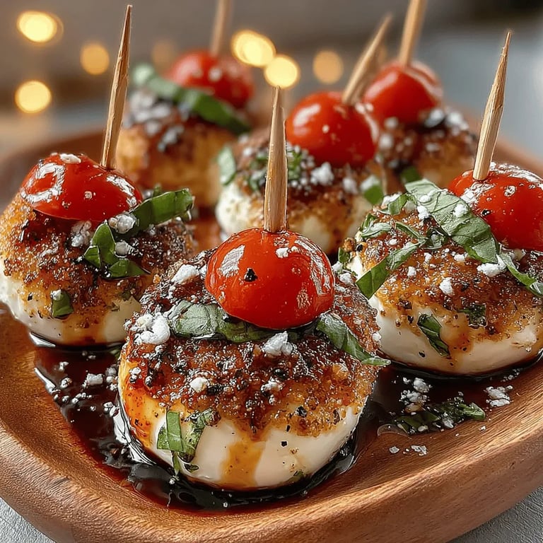 Mini Caprese Bites Delight: A Culinary Experience