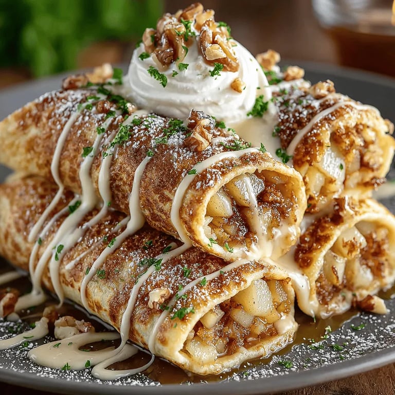 Sweet Apple Cinnamon Roll-Ups