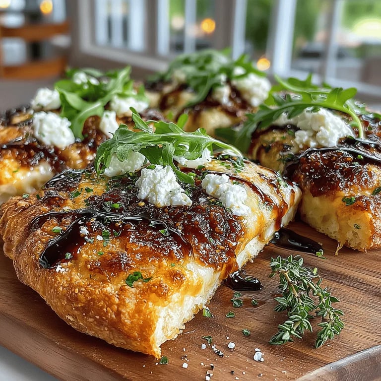 Sweet & Savory Fig Jam Pizza