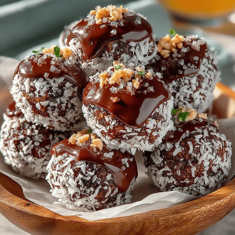 Choco-Coco Bliss Bites Recipe