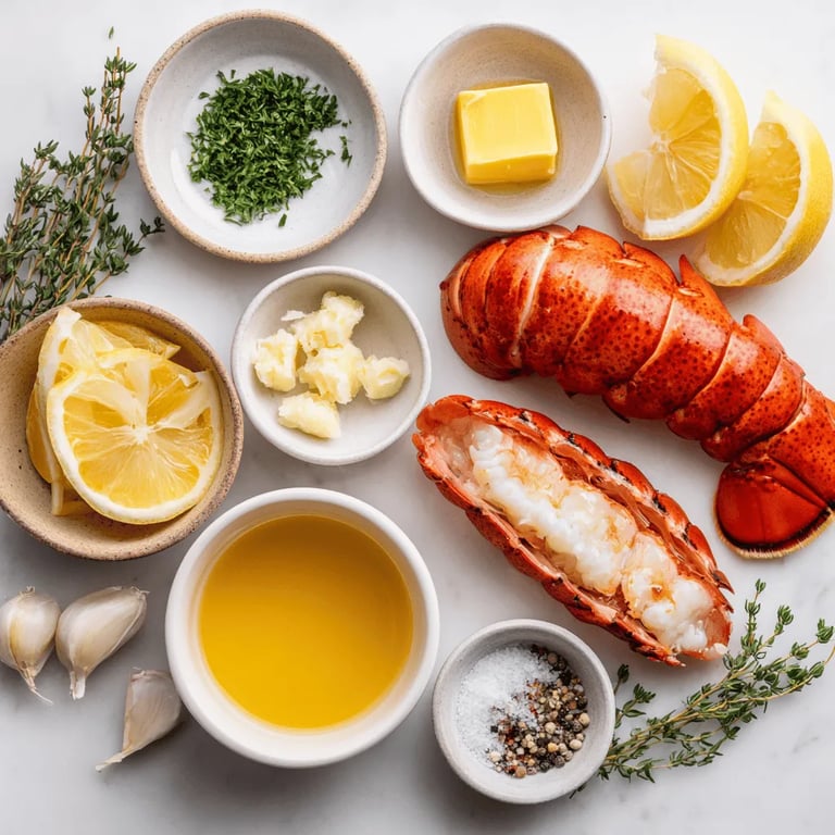 Luscious Butter Herb Lobster Tail