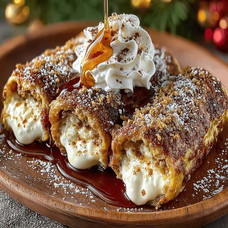 Pumpkin Spice French Toast Roll-Ups: The Perfect Fall Treat close up showing texture and detail
