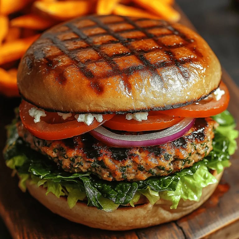 Green Goodness Turkey Burgers: A Healthy Twist on a Classic Favorite close up showing texture and detail