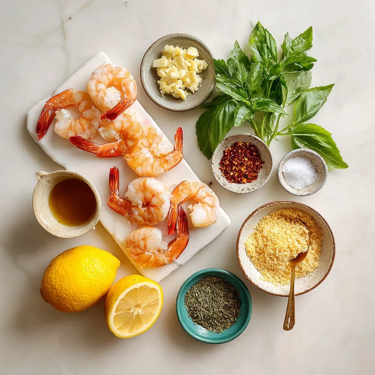 Crispy Garlic-Herb Shrimp Bites