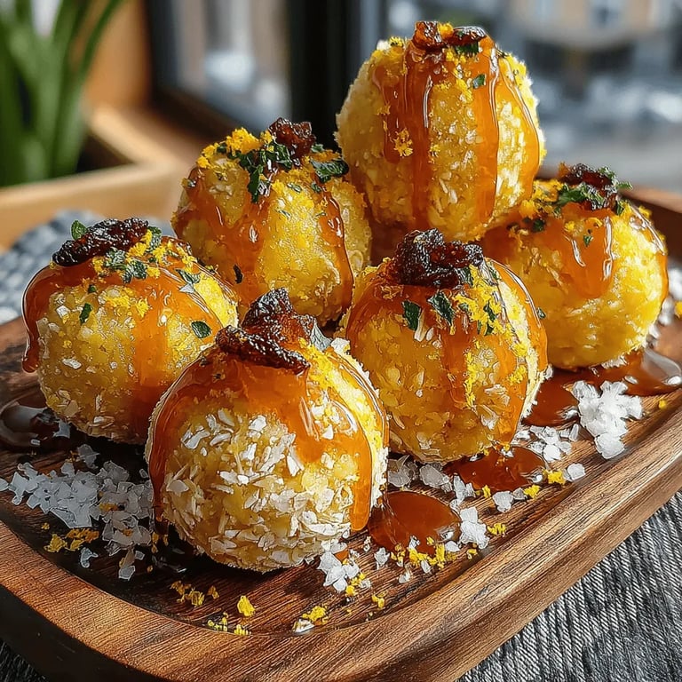 Zesty Lemon Bliss Energy Balls Recipe