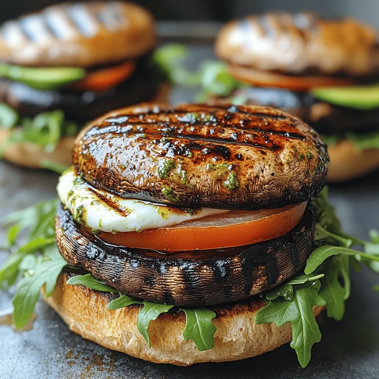 Savory Balsamic Grilled Portobello Burgers: A Flavorful Twist on a Classic Favorite