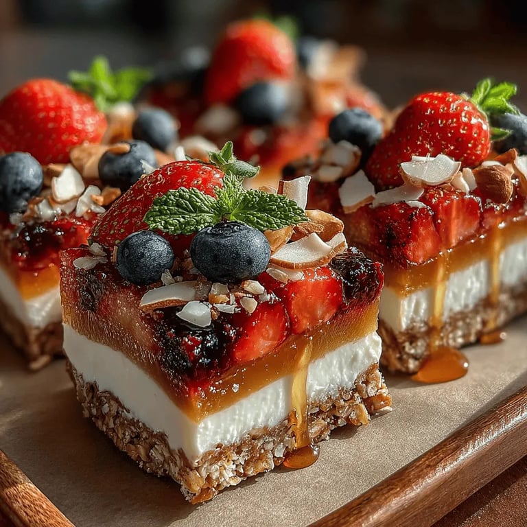 Berry Bliss Oatmeal Bark