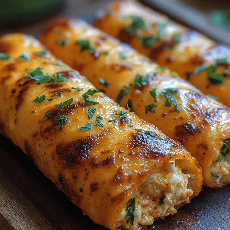 Cheesy Garlic Chicken Wraps: A Delicious and Versatile Meal Option close up showing texture and detail