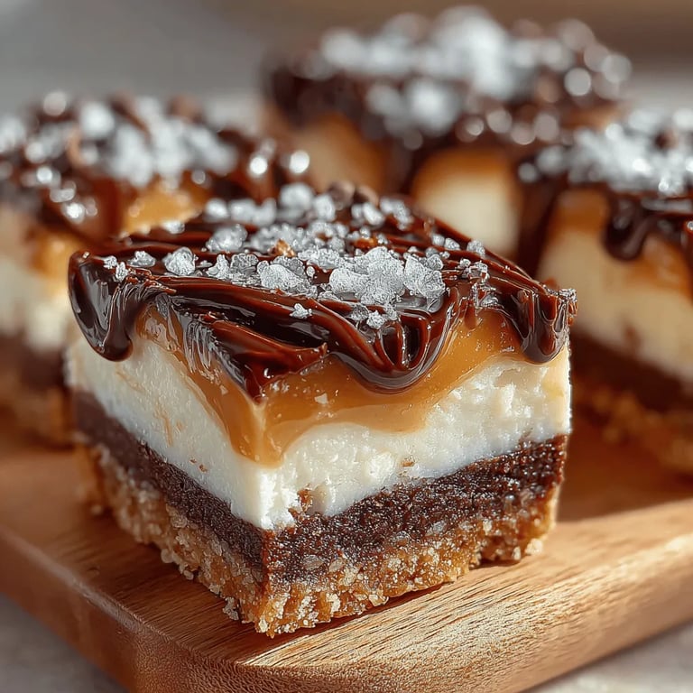 Frozen Chocolate Peanut Butter Swirl Bars - finished dish