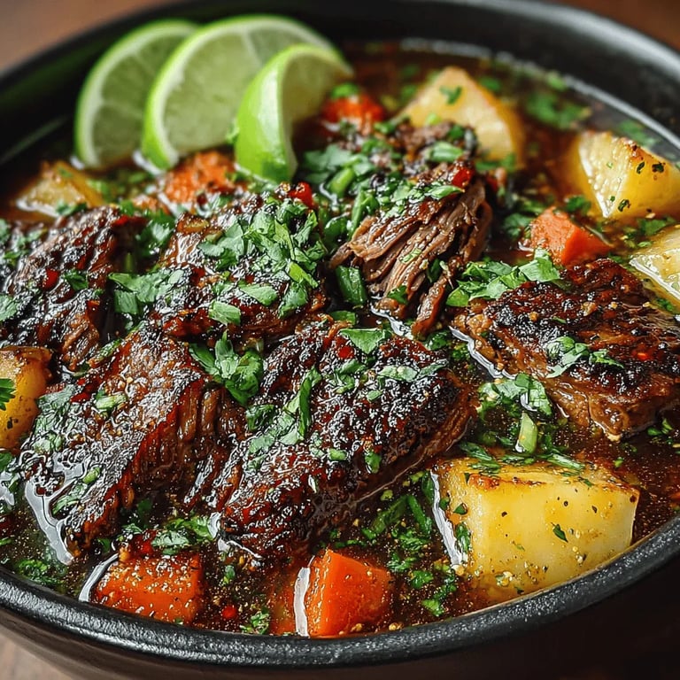 Spicy Slow Cooker Hatch Chili Beef Stew: A Hearty Delight