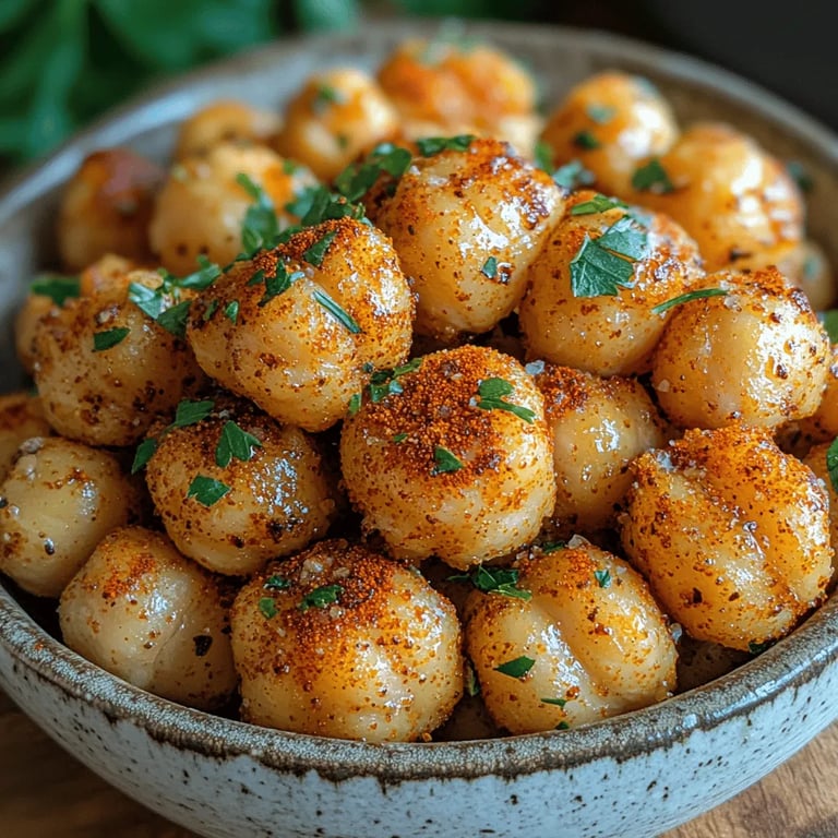 Crunchy Ranch Roasted Chickpeas: A Flavorful Snack close up showing texture and detail