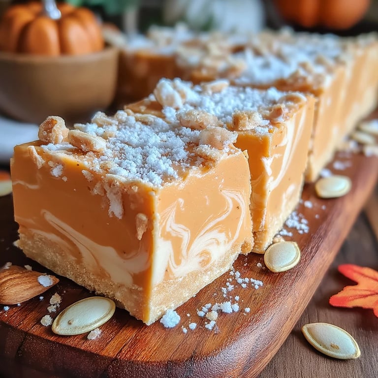 Pumpkin Spice Cloud Fudge