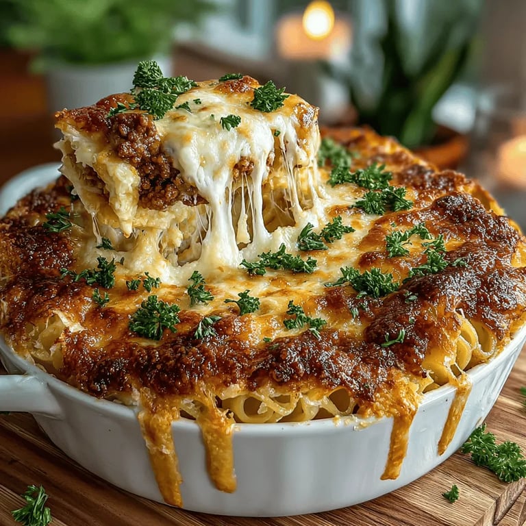 Cheesy Delight Baked Ziti