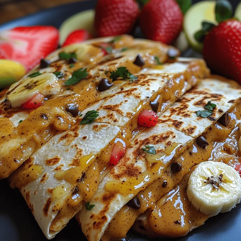 Peanut Butter Paradise Quesadilla: A Delicious Snack Recipe