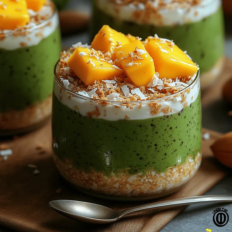 Silky Coconut Matcha Pudding: A Culinary Delight