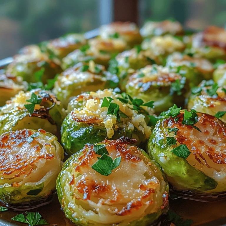 Smashed Brussels Sprouts with Garlic & Lemon Zest: A Flavorful Twist on a Classic Side Dish