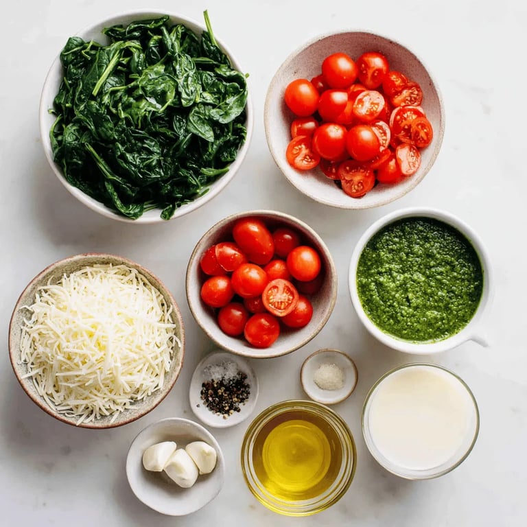 One-Pot Cheesy Pesto Pasta: A Creamy Delight for Effortless Meals