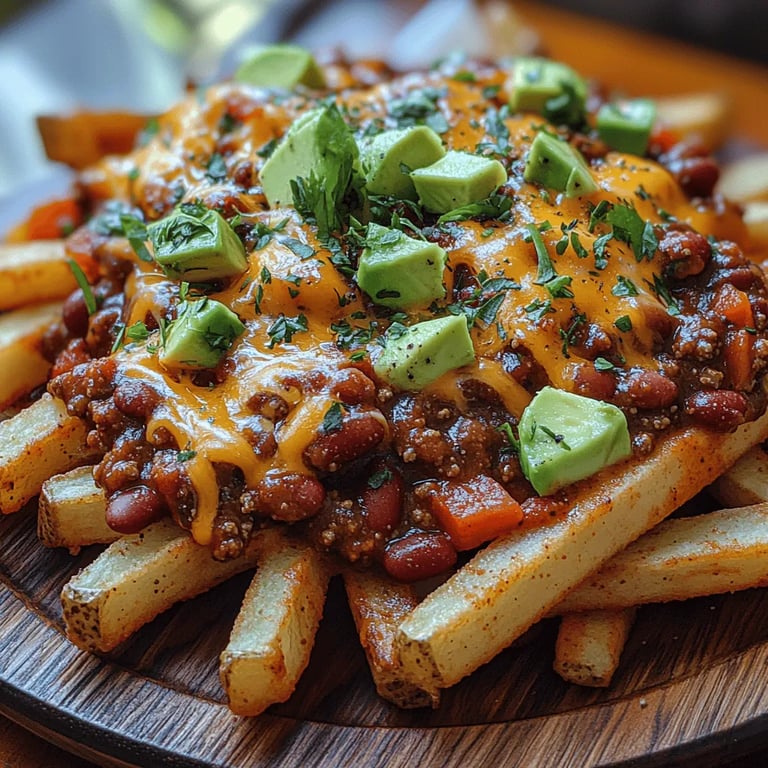 Chili Cheese Veggie Fries Recipe