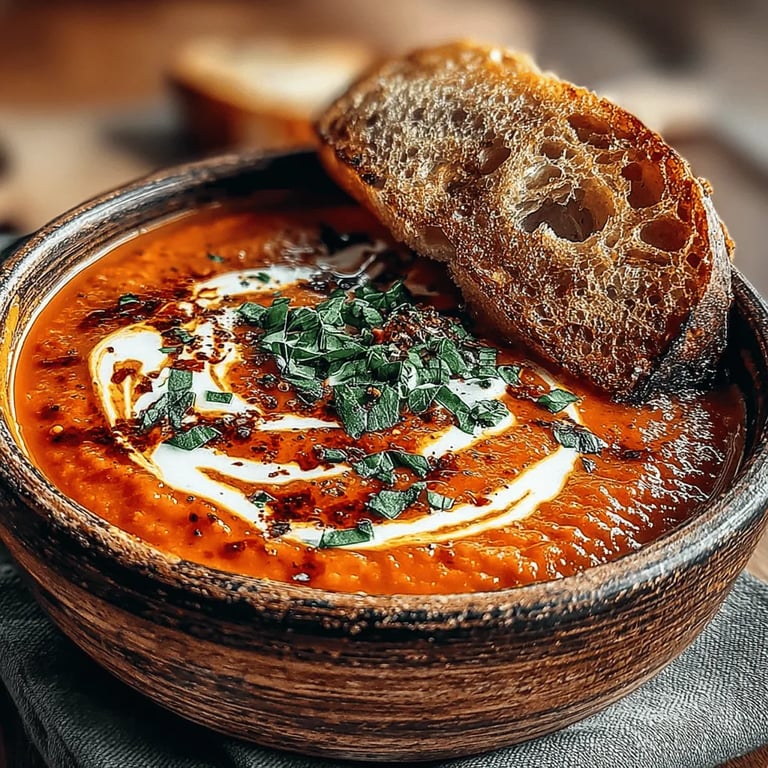 Tomato Bliss: 30-Minute Creamy Tomato Basil Soup