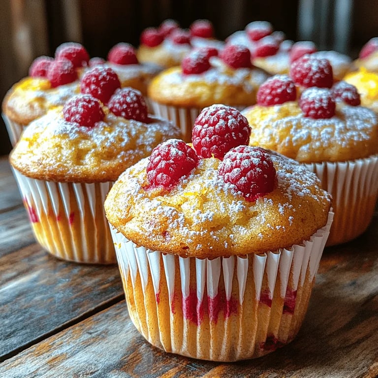 Zesty Lemon Raspberry Muffins: A Delightful Treat for Every Occasion