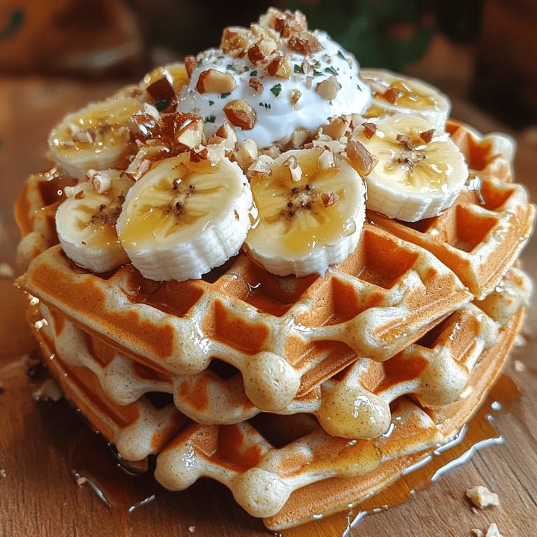 Fluffy Peanut Butter Protein Waffles: A Deliciously Nutritious Treat