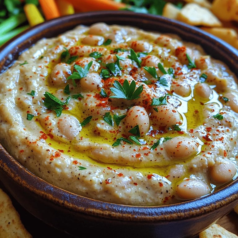 Creamy Garlic White Bean Dip: Steps, Tips, and Serving Suggestions
