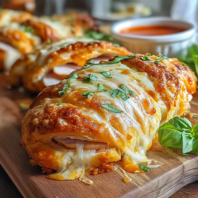 Turkey Parmesan Crescent Melt