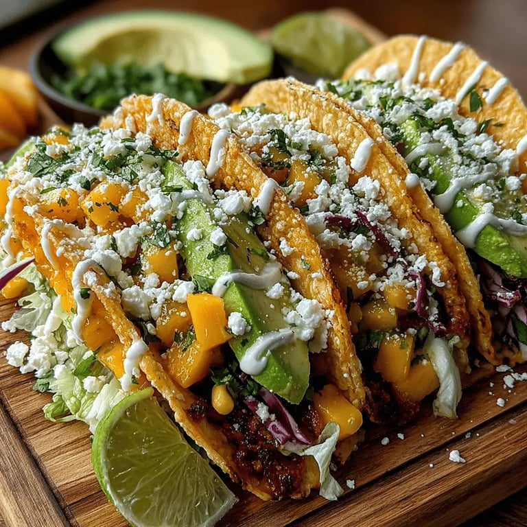 Tropical Bliss Mango Tacos: A Flavorful Culinary Adventure
