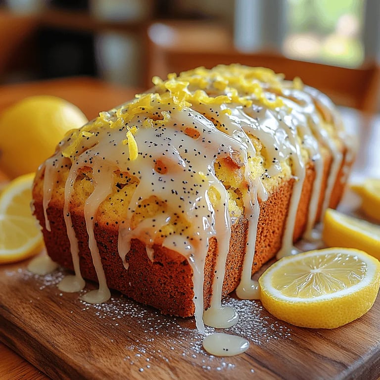 Luscious Lemon Poppy Seed Loaf Recipe: A Delightful Citrus Treat