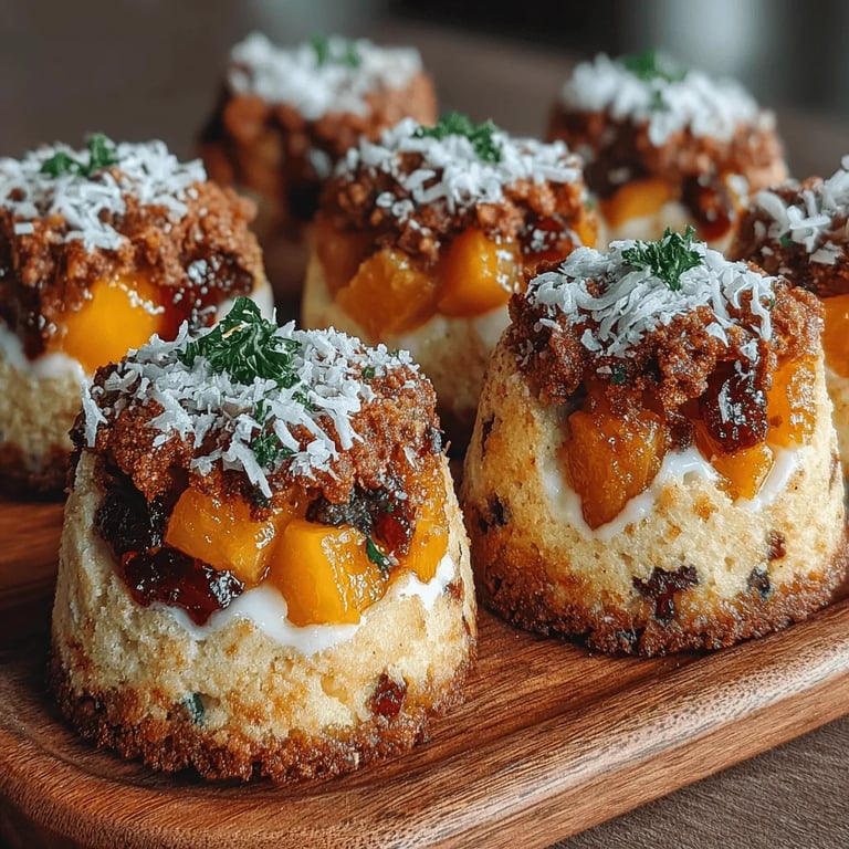 Frosty Peach Cobbler Coins: A Delicious Summer Treat close up showing texture and detail