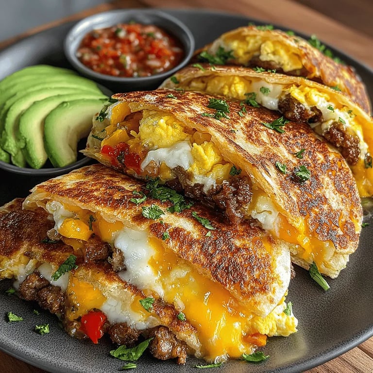 Mini Breakfast Quesadilla Pockets: A Delicious and Versatile Recipe