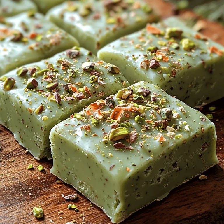 Silky Matcha White Chocolate Fudge: A Taste of Elegance