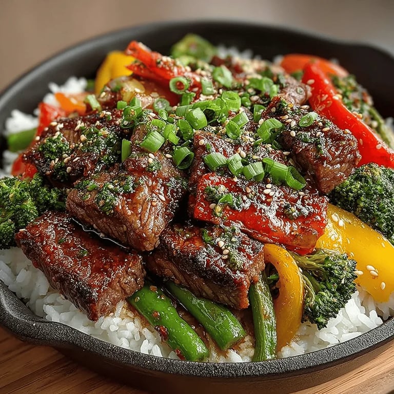 Sizzling Beef and Veggie Delight: A Culinary Experience