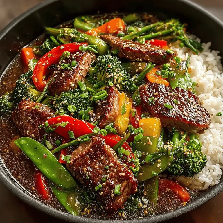 Vibrant Beef & Veggie Stir-Fry: A Culinary Delight