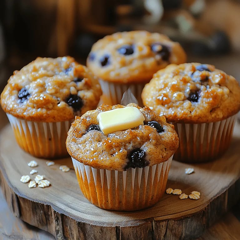 Sweet Blueberry Oat Muffins: A Delicious Recipe