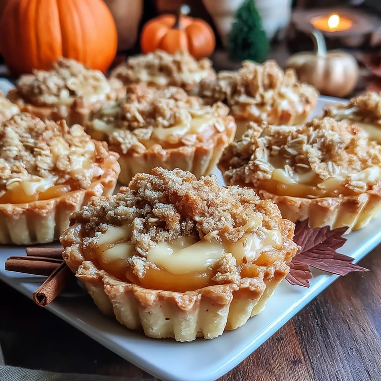 Pumpkin Pie Streusel Cups