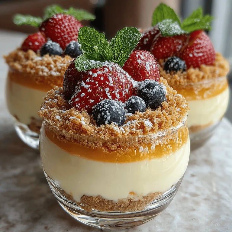 Zesty Creamy Lemon Parfaits