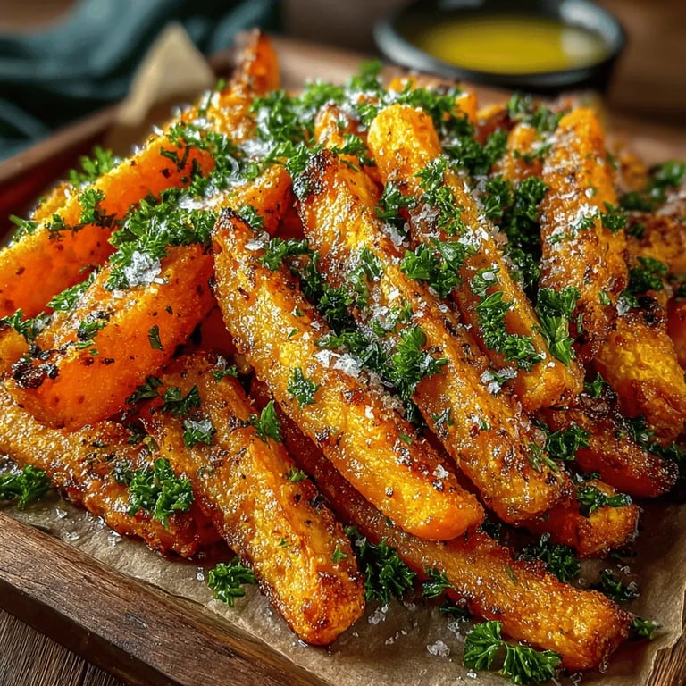 Crispy Baked Butternut Squash Fries