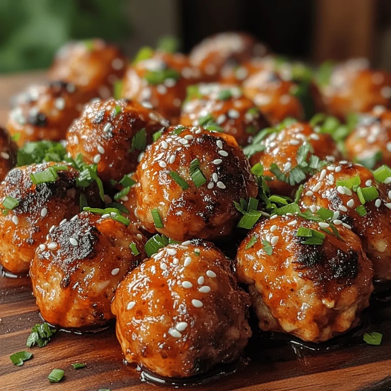 Firecracker Chicken Meatballs: A Flavor Explosion