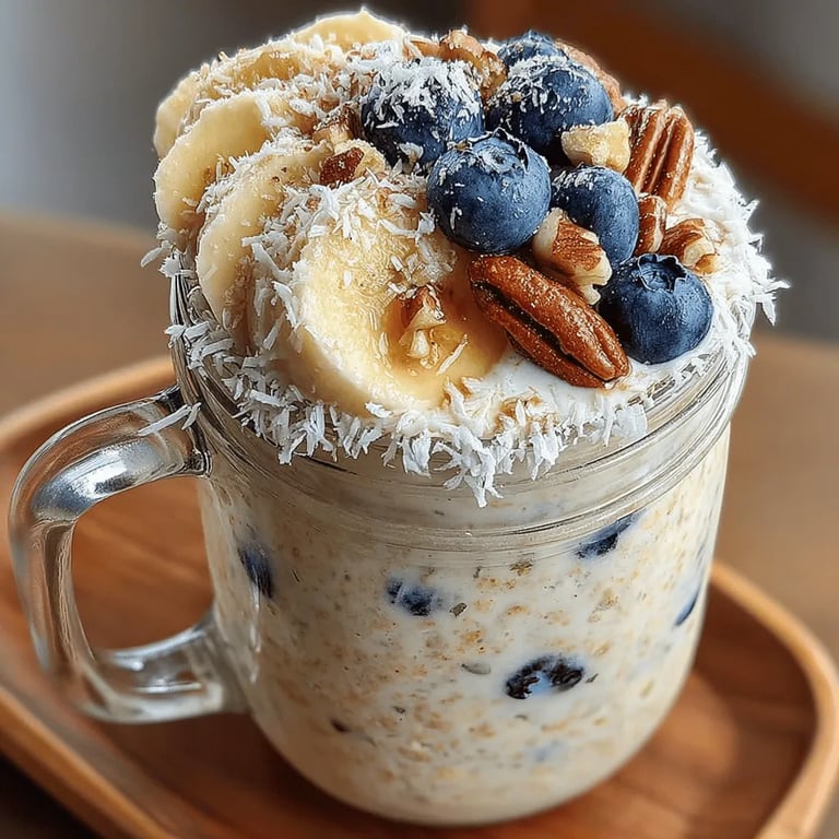 Blueberry Coconut Delight Overnight Oats: Preparation, Customization, and More