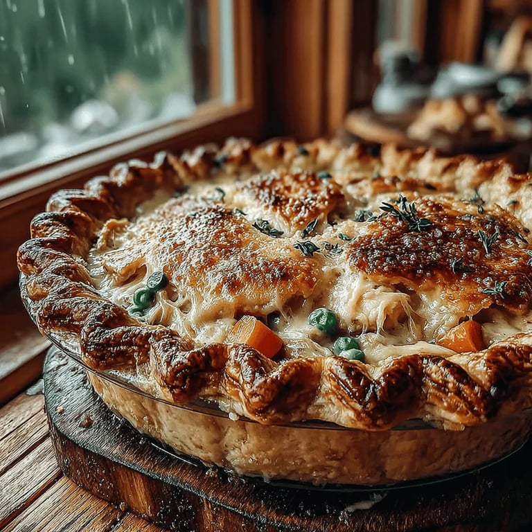 Cozy Homestyle Chicken Pot Pie Recipe
