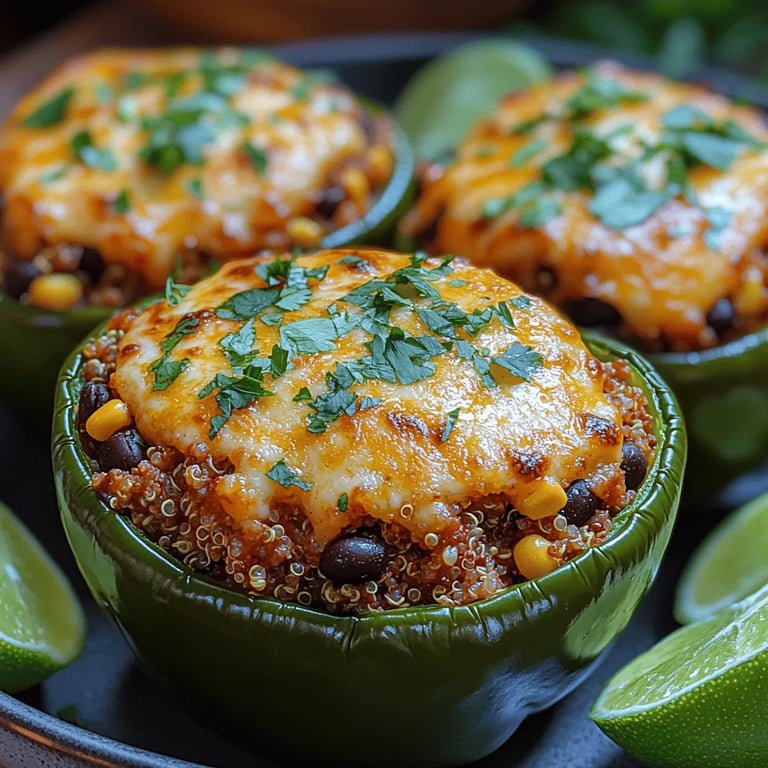 Stuffed Poblano Peppers with Turkey: A Wholesome Delight close up showing texture and detail