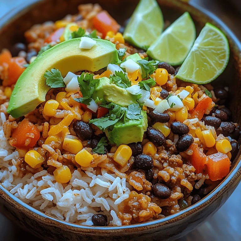 Fiesta One-Pot Taco Rice Recipe